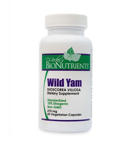 Wild Yam, 275mg, 60 Capsules